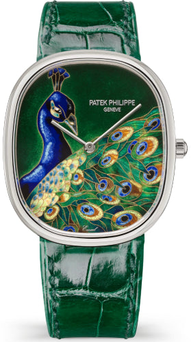 Patek Philippe Golden Ellipse 5738 White Gold / Blue Peacock - 5738/50G-041 - 2026