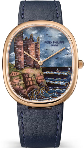 Patek Philippe Golden Ellipse 5738 Rose Gold / Donjons on the Cliff - 5738/50R-021 - 2026