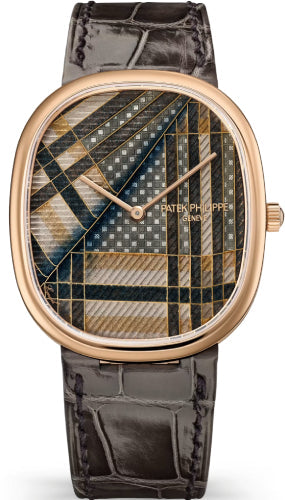 Patek Philippe Golden Ellipse Rose Gold / Beige Tartan - 5738/50R-022 - 2026