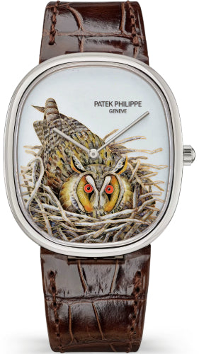 Patek Philippe Golden Ellipse 5738 White Gold / Brown Owl - 5738/50G-049 - 2026