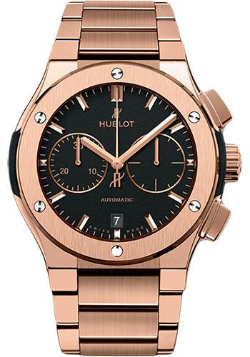 Hublot Classic Fusion King Gold Bracelet Watch-520.OX.1180.OX