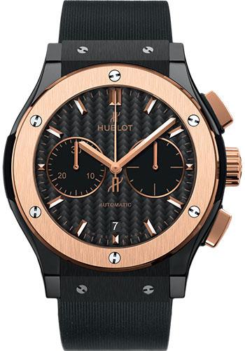 Hublot Classic Fusion Chronograph Ceramic King Gold Watch-521.CO.1781.RX