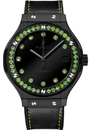 Hublot Classic Fusion Shiny Ceramic Green Watch-565.CX.1210.VR.1222