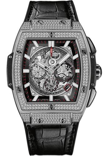 Hublot Spirit of Big Bang Titanium Pave Watch-601.NX.0173.LR.1704