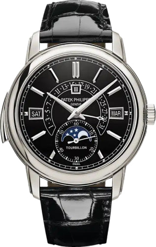 Patek Philippe Grand Complications Minute Repeater Tourbillon Perpetual Calendar Platinum Black Dial - 5316P-001