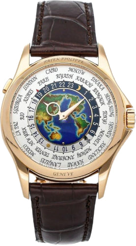 Patek Philippe Complications World Time Rose Gold White Dial | 5131R-001