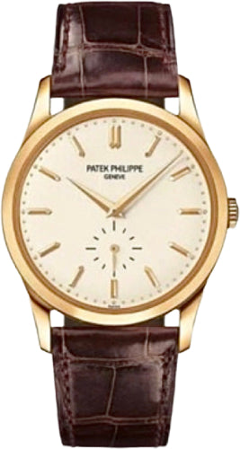 Patek Philippe Calatrava Small Seconds Yellow Gold Silver Dial | 5196J-001