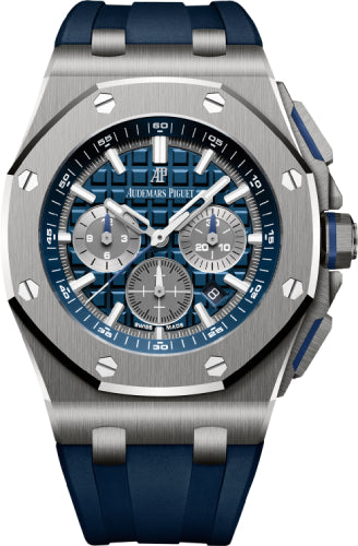 Audemars Piguet Royal Oak Offshore Selfwinding 42mm Chronograph Titanium Blue | 26480TI.OO.A027CA.01