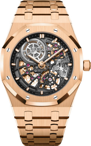 Audemars Piguet Royal Oak Jumbo Extra-Thin 39mm Openworked Rose Gold | 16204OR.OO.1240OR.03