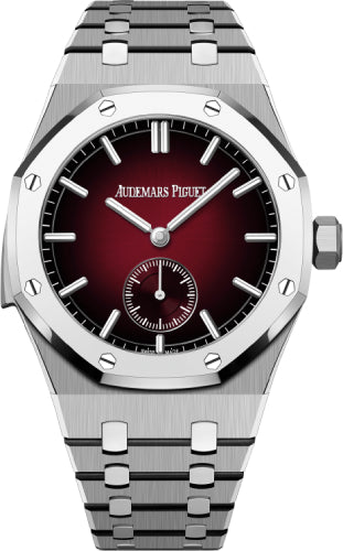 Audemars Piguet Royal Oak Minute Repeater Supersonnerie Titanium/Platinum 42mm Burgundy Dial | 26591IP.OO.1252IP.01