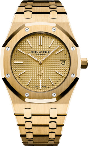 Audemars Piguet Royal Oak 39mm Extra-Thin Yellow Gold Dial - 15202BA.OO.1240BA.02